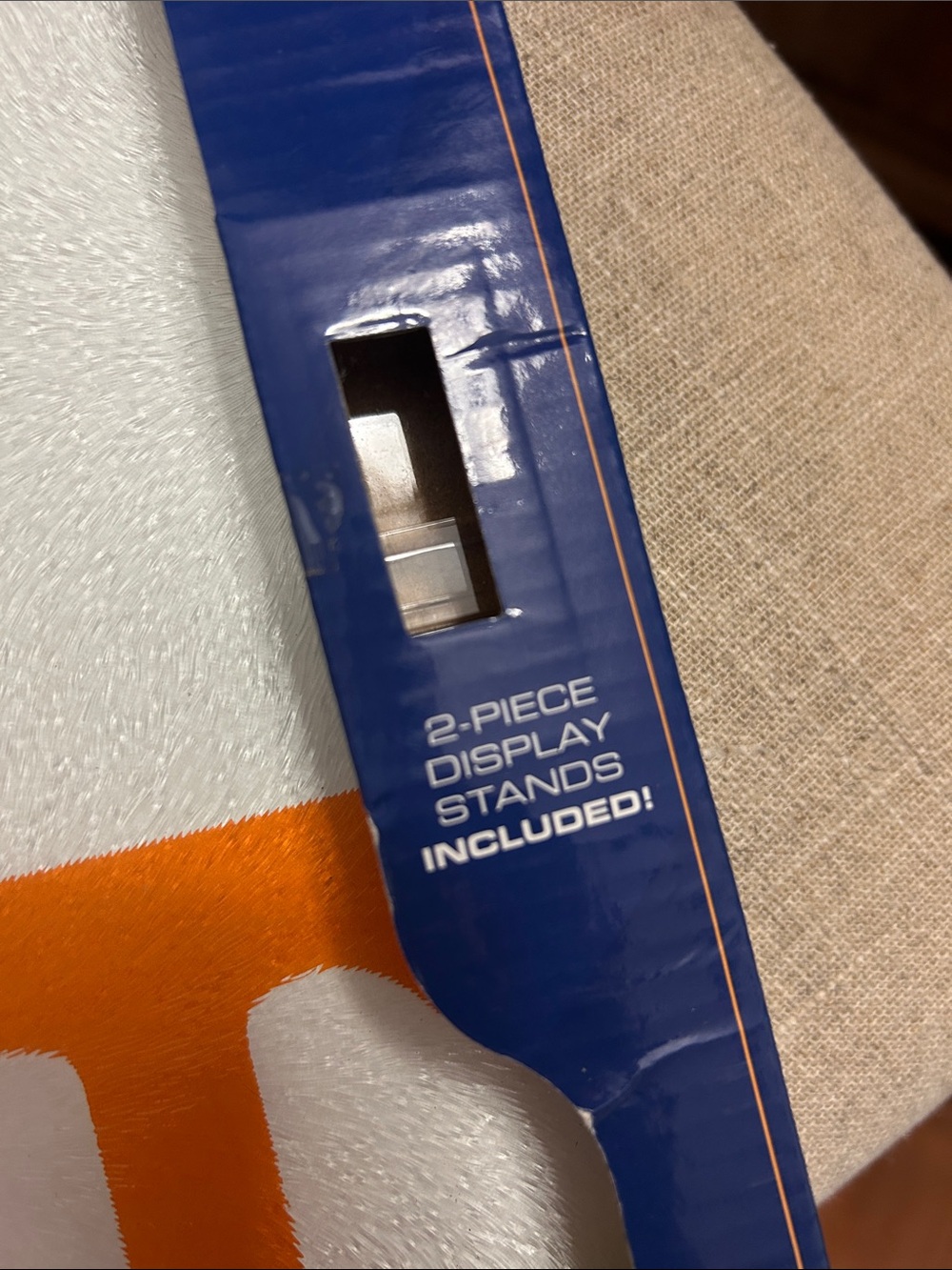 Glass Cutting Board with University of Tennessee Orange 'T' Design - Picture 3 of 4